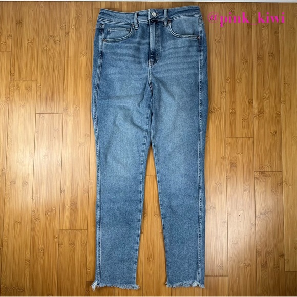 🆑 Free People We the Free Raw High Rise Jeggings - Picture 3 of 10